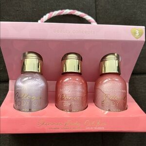 Beauty Concepts Shimmer Body Oil Trio